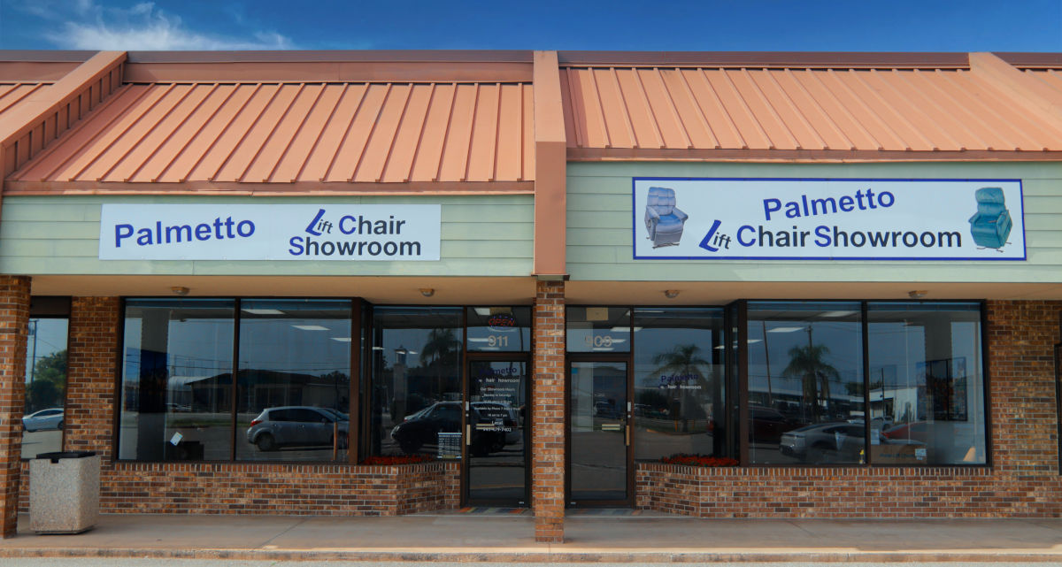 Citrus Lift Chair Showroom store front.